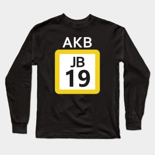 Akihabara Sign - Chūō-Sōbu Line Long Sleeve T-Shirt